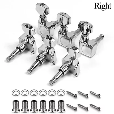 6 Right Electric Guitar Tuners Tuning Pegs Keys Machine Heads For Fender ST TL M • $28.08