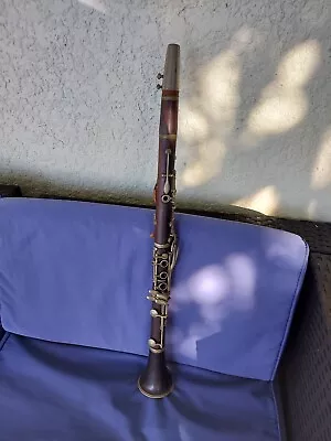 VINTAGE FRENCH CLARINET- Have Pics With Mark. As Is Condition Made In France • $54