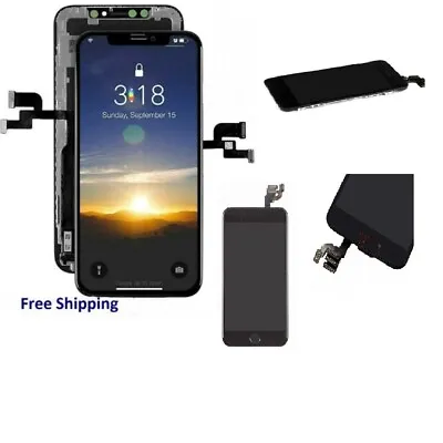 IPhone 6 6S Plus 7+ Complete Lcd Digitizer Screen With Camera & Home Button Lot • $24.88