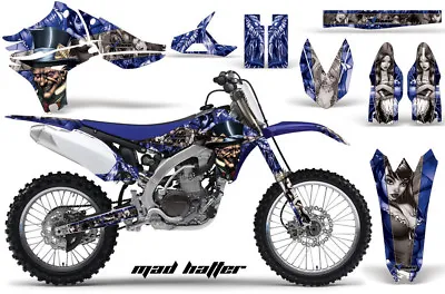 Dirt Bike Decal Graphics Kit Sticker Wrap For Yamaha YZF450 2010-2013 HATTER S U • $169.95