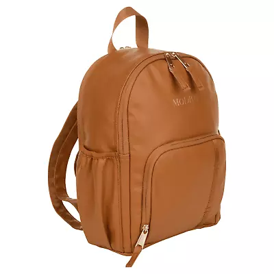 MoDRN Eloise Lets Go Mini Backpack Diaper Bag Brown Unisex Infant Child • $24.98