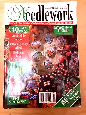 Vintage Needlework Magazine November 1993 • £1