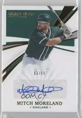 2021 Panini Immaculate Immaculate Signatures /99 Mitch Moreland #IS-MM.2 Auto • $6.28