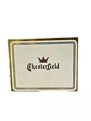 Vintage Chesterfield Cigarette Metal Tin Case No.171 District Of California USA • $19.49