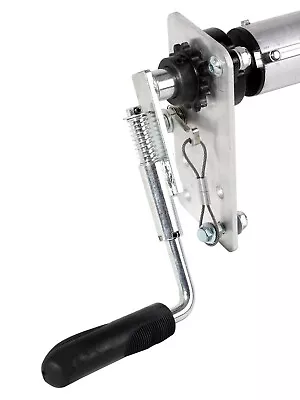 $185.99 • Buy Aluminum Hand Crank Dump Truck Trailer Tarp Roller Kit W/WO Tarp 4'6  To 8' Wide