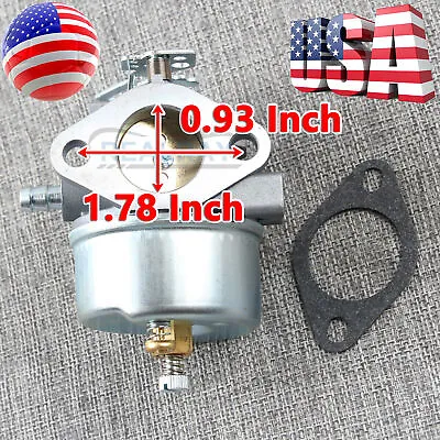 Carburetor Carb For Craftsman 143.059013 Snow Blower W/ 9HP 220cc Tecumseh Engin • $11.98