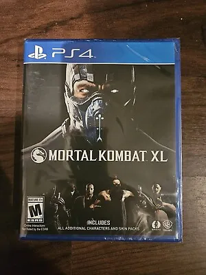 Mortal Kombat XL Playstation 4 Game 2016 PS4 Brand New Sealed • $14.89