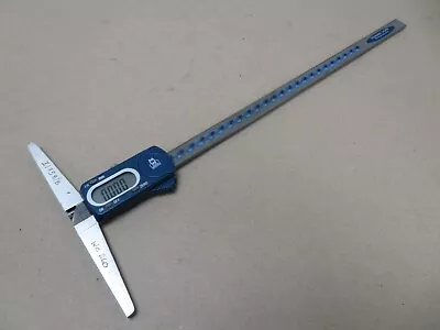 £54 • Buy Moore & Wright MW170-30DB/150 Digital Depth Gauge Caliper 300mm/12  ME3808 RED