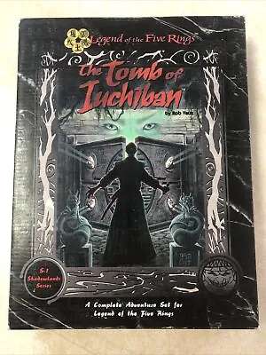 L5R RPG: Legend Of The Five Rings Tomb Of Iuchiban AEG  1999 Complete • $135