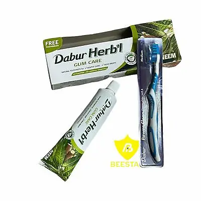 £9.99 • Buy Dabur Herbal 100% Ayurvedic Natural Toothpaste 150GM (2 IN PACK)