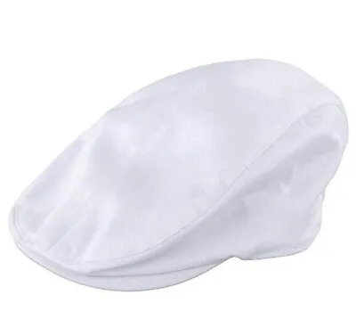 £6.95 • Buy Result Gatsby Flat Cap Newsboy Hat Beret Peaky Blinders Baker Boy Cotton (RC77X)