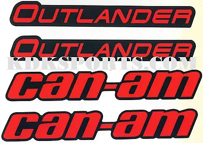 Can-am Outlander Mudguard Decal Kit 704904920 • $47.99