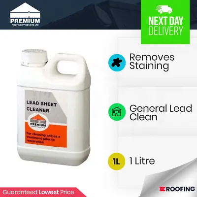 Lead Sheet Restorer | G1 | G3 | Lead Sheet Cleaner | Restores Lead • £19.95