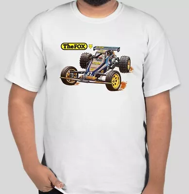 T Shirt THE FOX Mens 2XL 3XL 4XL 5XL  Tamiya RC NOVA FOX Vintage Buggy 80s • $34.99