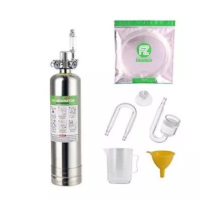 FZONE 2.5L Aquarium CO2 Generator System Carbon Dioxide Reactor Kit NO Solenoid • $58.99