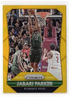 2015-16 Panini Prizm Gold Jabari Parker /10 • $29