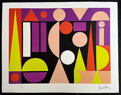 Auguste Herbin Lithography (Sonia Robert Delaunay-Max Bill Alexander Calder) • $269.80