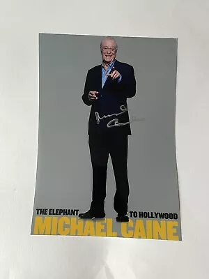 Signed Photo Personally Autographed By Michael Caine With COA • £24.99