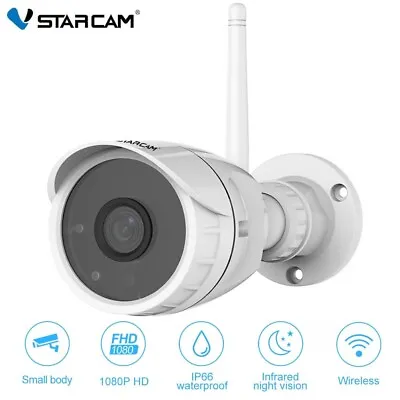 Wifi Security Camera Outdoor 1080p FHD Night Vision IR IP66 Motion Detection • $64