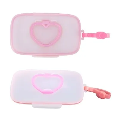 Baby Wipe Dispenser Portable Refillable Wet Tissue Box Container Reusable Travel • £7.93