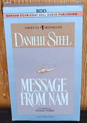 Message From Nam By Danielle Steel (1994 Audio Other Abridged Edition) • $8.49