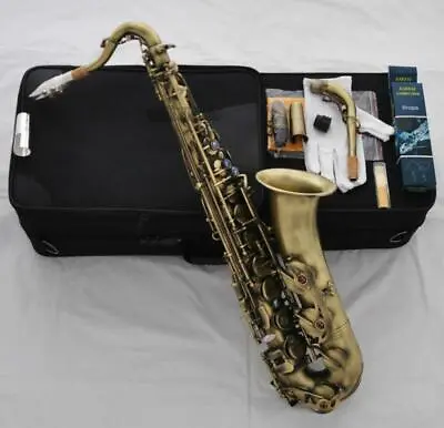 Professioanl Antique C Melody Saxophone High F# 2 Neck Free Sax Metal Mouthpiece • $855