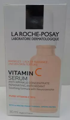 La Roche-Posay 10% Pure Vitamin C Serum Anti-Wrinkle Concentrate - 1 Fl Oz 30 Ml • $17.95