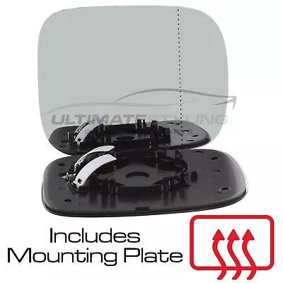 Wing Door Mirror Glass Volvo XC90 2006-2015 Heated Aspherical Drivers Side Right • $22.96