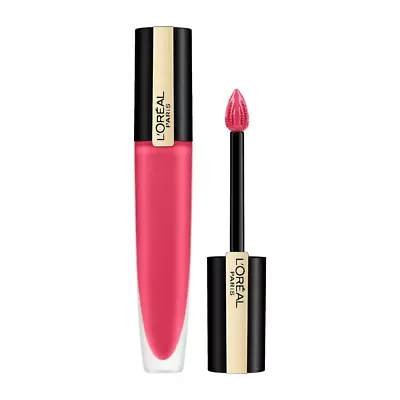 L'Oreal Paris Rouge Signature Matte Lipgloss - 128 I Decide • £4.95