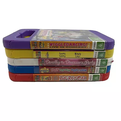 The Wiggles Bulk Lot Of 6 Titles On 5 DVD Aus Region 4 Free Post • $39.99