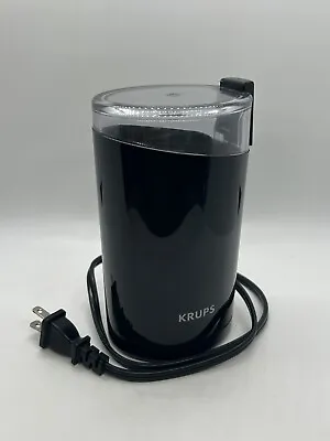 KRUPS F203 Electric Spice And Coffee Grinder With Stainless Steel Blades Black • $8.99