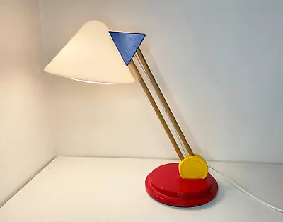 Ettore Sottsass Memphis Style Desk Lamp For IKEA Vintage Scandinavian Italian • $160