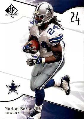 2009 SP Authentic #2 Marion Barber • $1.78