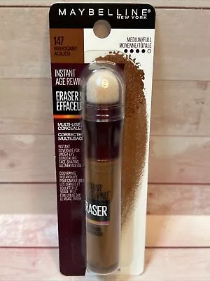 Maybelline Instant Age Rewind Eraser Multi Use Concealer .2oz 147 Mahogany • $6.95