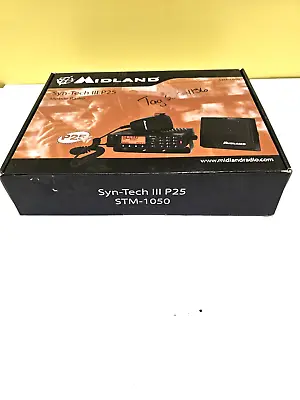 NEW Midland STM1050B-G Syntech III P25 VHF Two Way Radio STM 1050 • $349.99