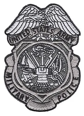 Military Police Badge US Army M.P. Hook And Loop Patch • $16.71