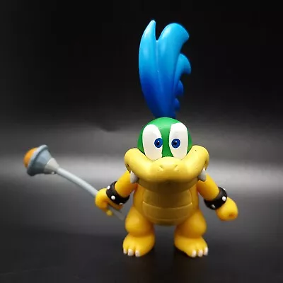 Jakks World Of Nintendo Super Mario Bros. Larry Koopa 2.5  Action Figure W/ Wand • $12.99