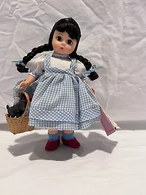 Madame Alexander - 8  Dorothy Wizard Of Oz Doll And Toto In Basket-w/Tag • $54.95