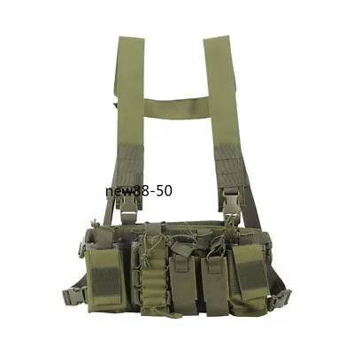 Multifunctional Tactical Vest Outdoor Tactical Chest Hanging Waterproof Nylon CS • $42.51