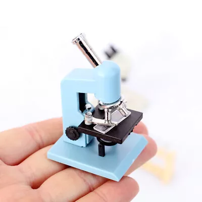 1:12 Scale Dollhouse Miniature Laboratory Accessories Microscope Science School • $6.49