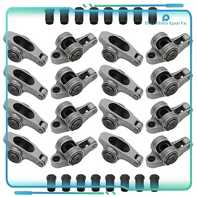 For Big Block Chevy Stainless Steel Roller Rocker Arm 1.7 Ratio 7/16  454 Bbc • $123.70