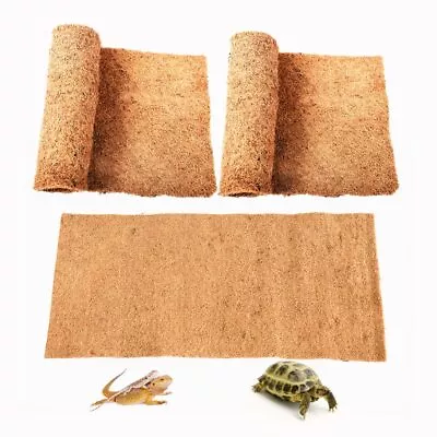 Reptile Carpet Natural Coconut Fiber 36  X 18  Tortoise Carpet Mat For Pet Te... • $32.99