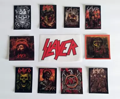 Slayer Vinyl Sticker Set (Lot Of 11) • $9.99