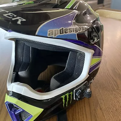 Monster Energy MX-9 Helmet Motorcycle Motocross Pro Circuit MIPS XL • $149