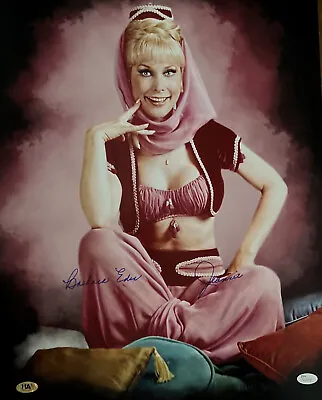 Barbara Eden SIGNED PHOTO Autograph JSA COA I Dream Of Jeannie 16x20 • $149.99