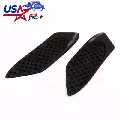 Tank Traction Pad Side Gas Knee Grip Protector Fits Yamaha R6 2006-07 Black • $15.79