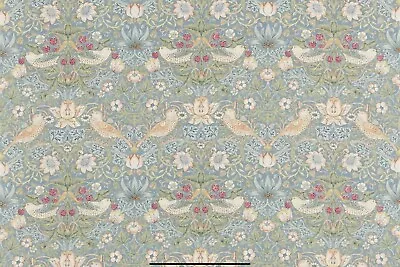 Oilcloth Fabric PVC Coated William Morris Strawberry Thief Offcut C • £16.50