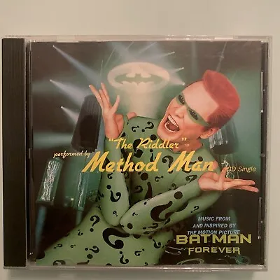 The Riddler CD Single. Method Man.  Batman Forever Soundtrack • £10