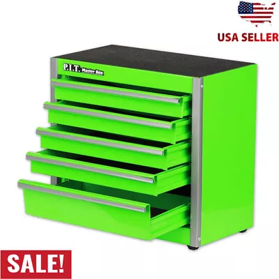 Tool Box 5-Drawer Anti-Slip Pads Roll Cab Steel Tool Storage Box Warehouse NEW • $72.15