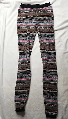 Mossimo Pants Womens Petite Small Striped Colorful Geometric Leggings Rare • $2.40